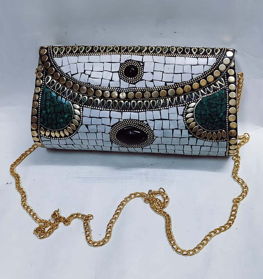 Boho Style Ladies Fashion Metal Purses GC-BG-1095