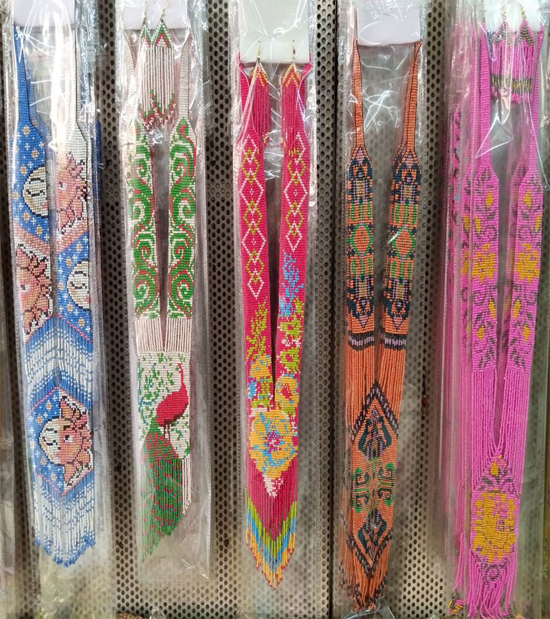 Seed Beads Women's Fashion Jewelry Necklaces -Earrings Sets GC-NK-442-B