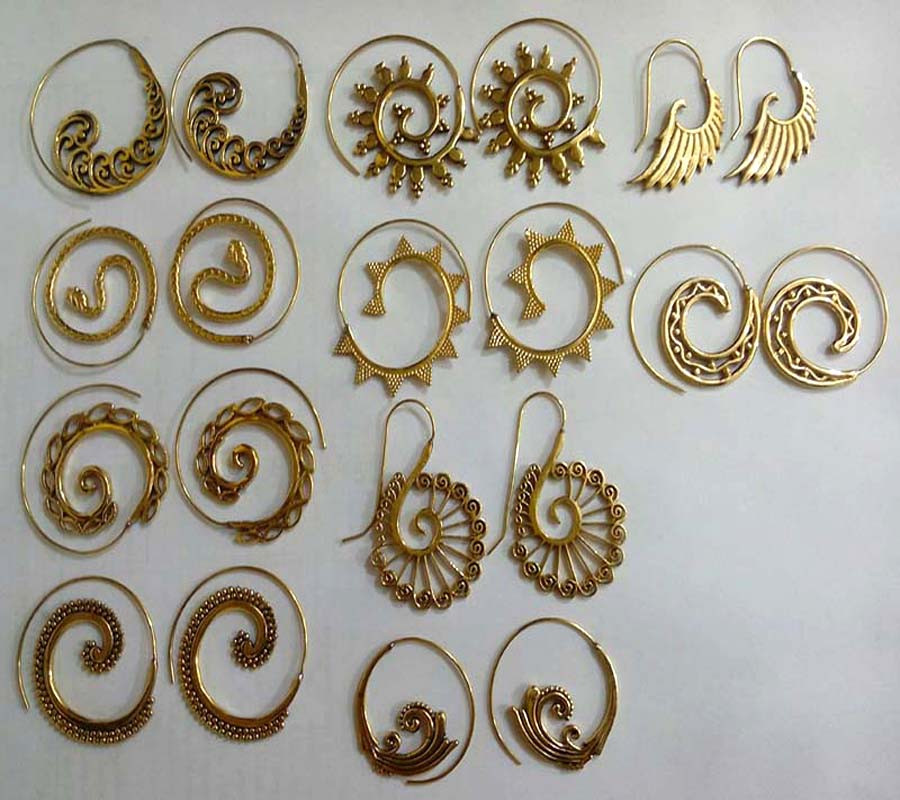 Mix Desing GS Metal Earrings GC-ER-470