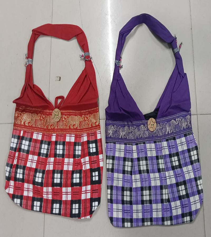 Ladies Fashion  Cotton Fabric Bags GC-BG-1030