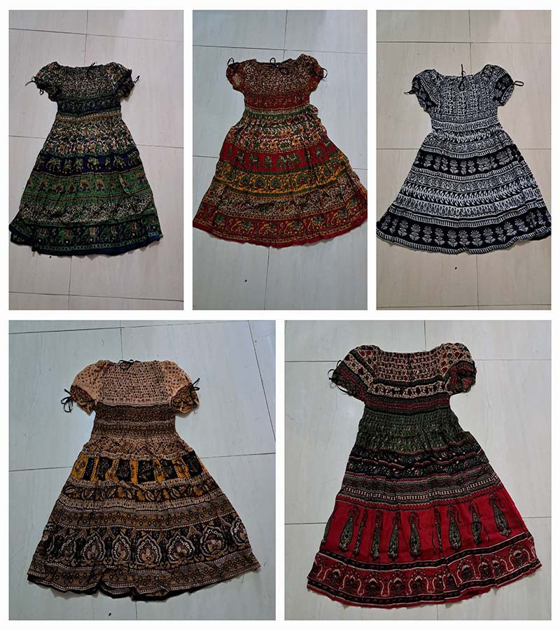 Rayon Print  Dress  GC-AP-1581