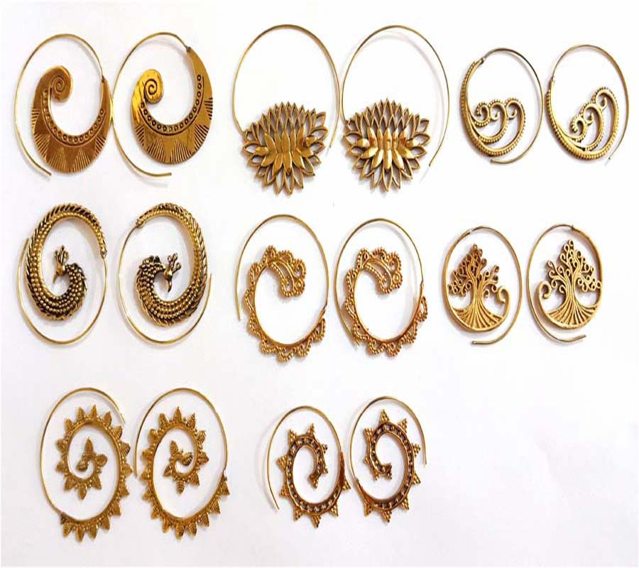 Mix Desing GS Metal Earrings GC-ER-466