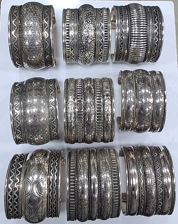 Bohemian Fashion Jewelry  Mix Desgin Brass Cuff Bangles GC-BL-441