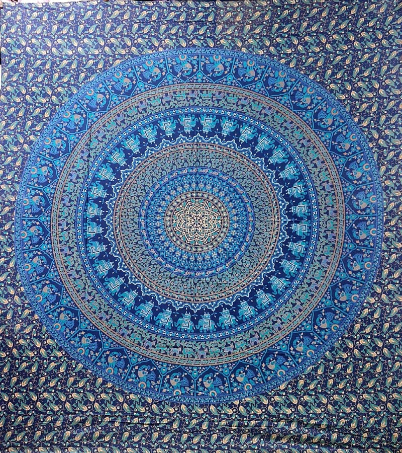 Home Decor Cotton Fabric Double Bedsheets GC-TPDB-110 Size (210cmX240cm)