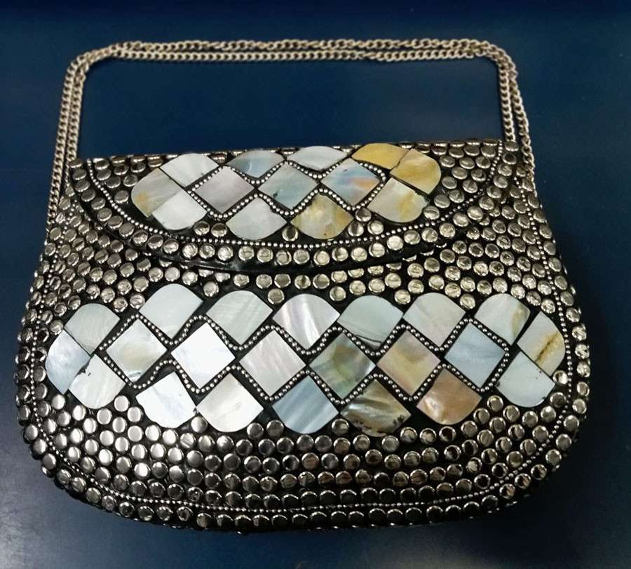 Ladies Fashion Cross-body Metal Purses GC-BG-810