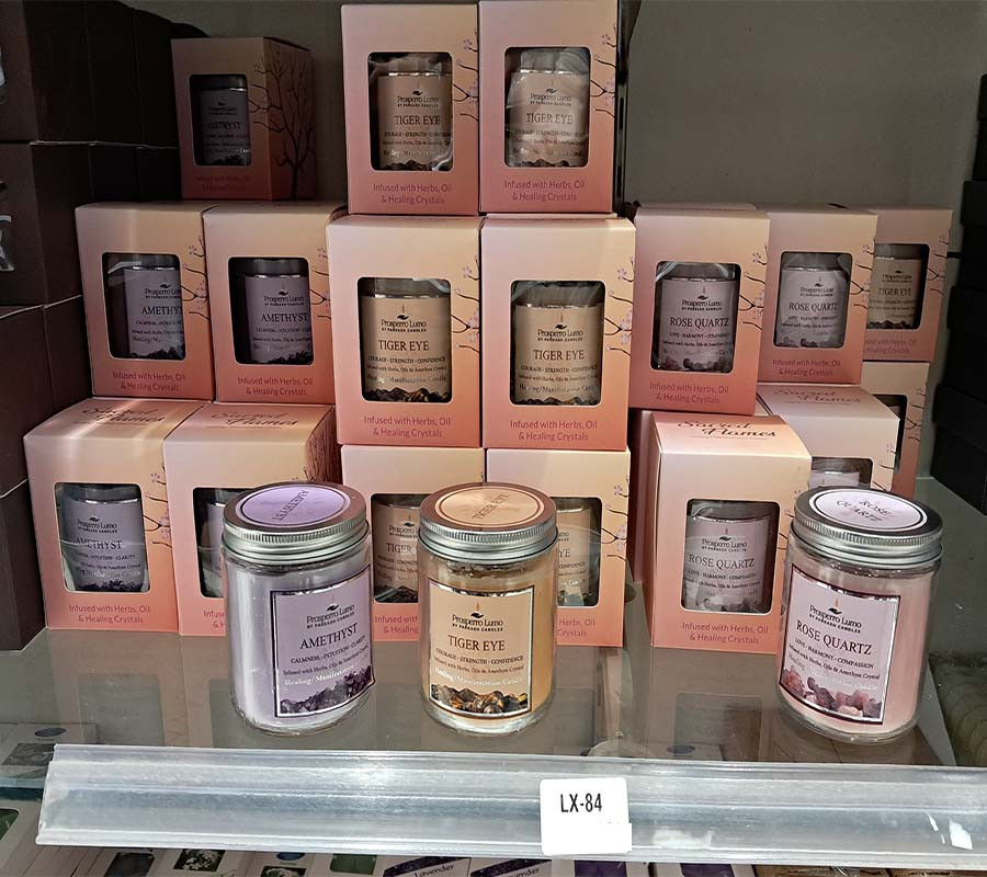 Aroma Candles   Wax Organic Aroma Candles for Gifting & Home GC-CND-107