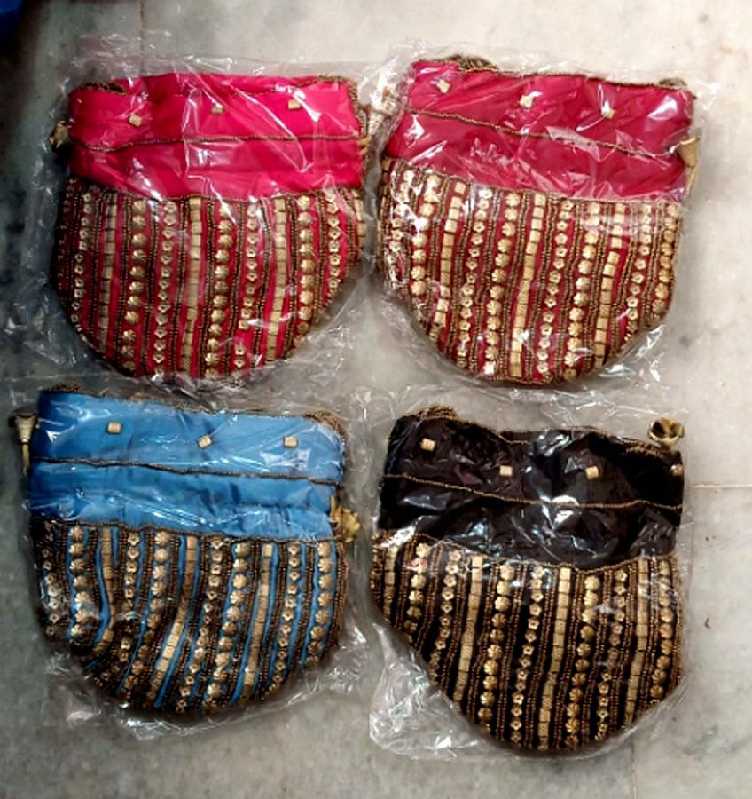 Women Fashion Beaded Work Potli Bags GC-BG-160