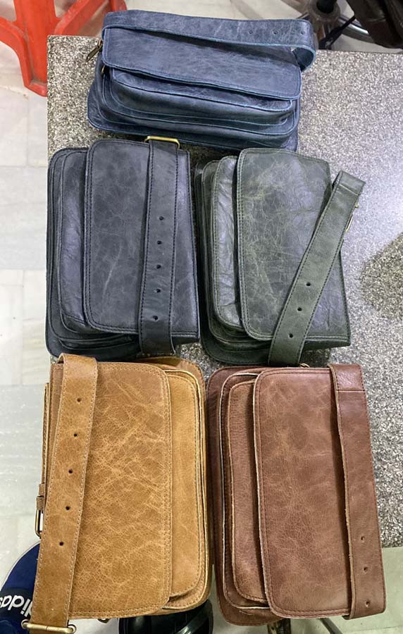 Leather Money Belt Bags Mix colors GC-BG-889