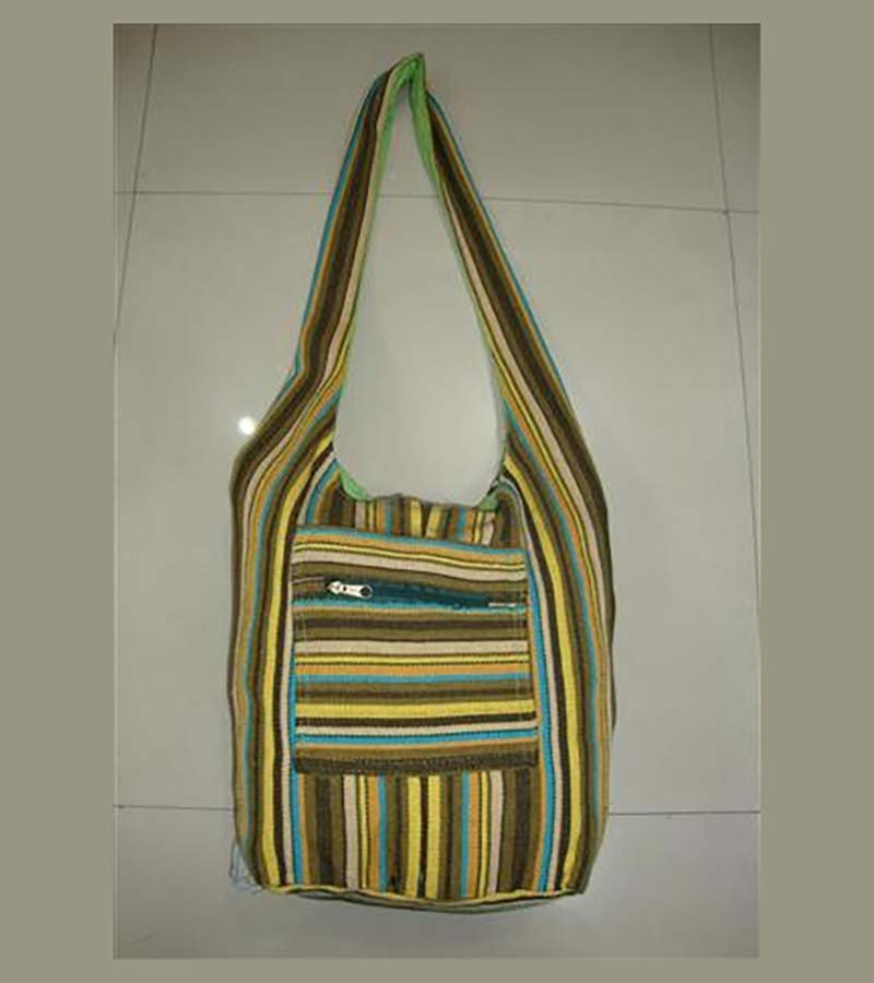 Cotton Fabric Cross Body Bags BG-1125