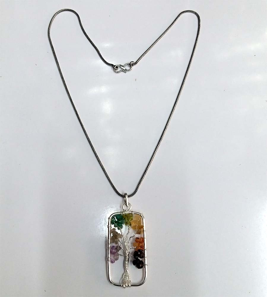 Stone Beads  Pendent Necklaces GC-NK-167