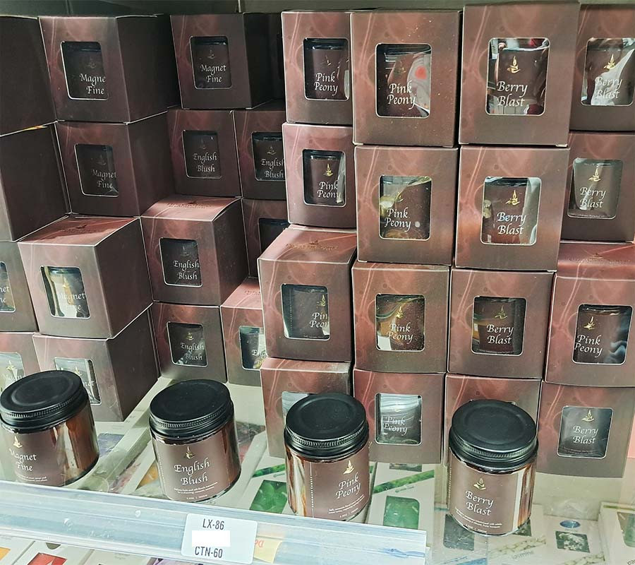 Aroma Candles   Wax Organic Aroma Candles for Gifting & Home GC-CND-108