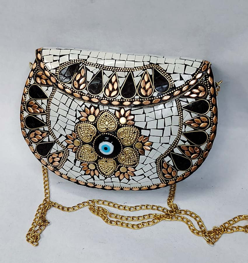 Boho Style Ladies Fashion Metal Purses GC-BG-1094