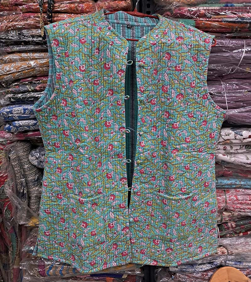 Kantha Work Cotton Handmade Jackets  GC-AP-1516
